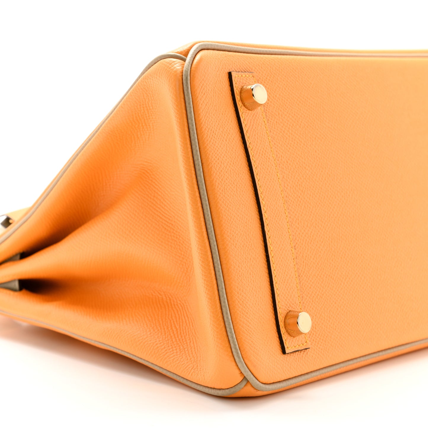 Epsom Horseshoe Birkin 30 Abricot Trench