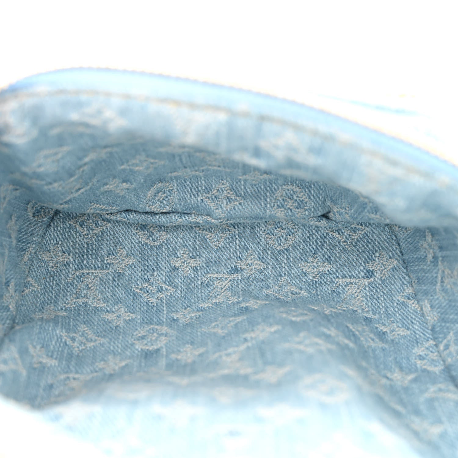 Louis Vuitton Monogram Denim Mini Bumbag Sky Blue 5 of 10