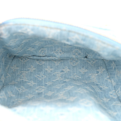 Louis Vuitton Monogram Denim Mini Bumbag Sky Blue 5 of 10