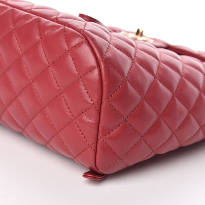 Chanel Lambskin Quilted Small Urban Spirit Backpack Red 10 of 11