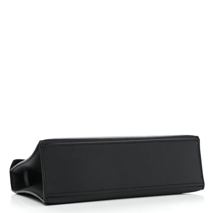 Hermes Swift Kelly Pochette Clutch Black 4 of 10
