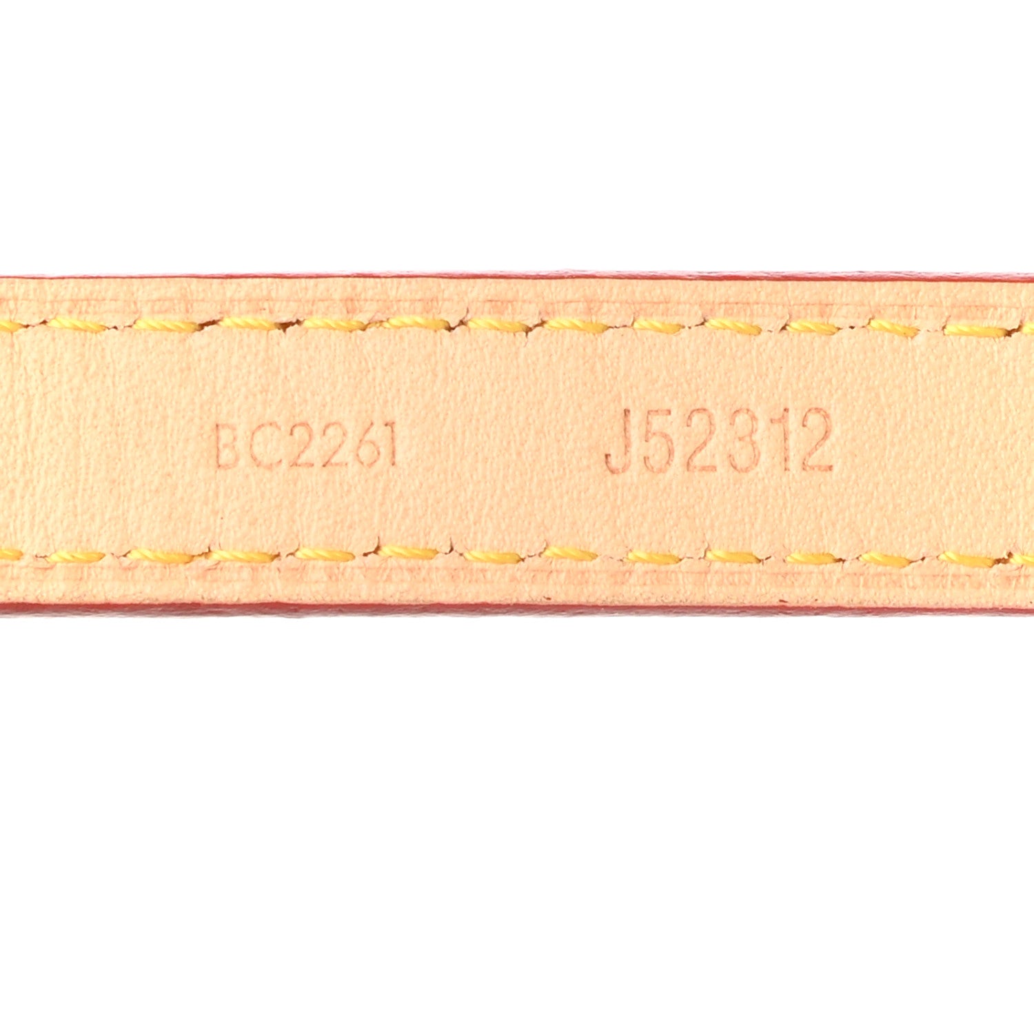 Louis Vuitton Vachetta 16mm Adjustable Shoulder Strap 5 of 6