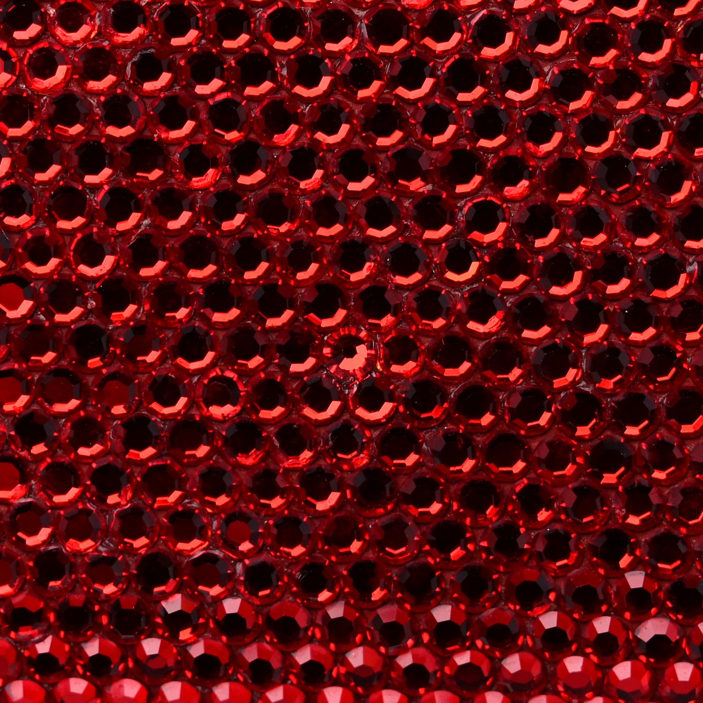 Crystal Minaudiere Clutch Red