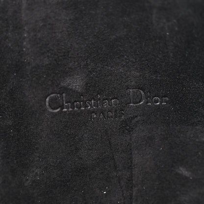 Christian Dior Grained Calfskin Caro Double Pouch Black 7 of 13