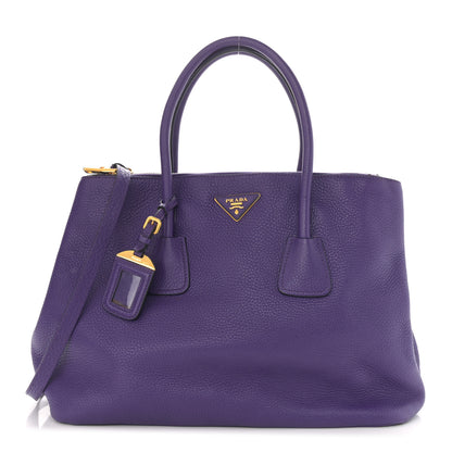 Prada Vitello Daino Tote Viola 1 of 10