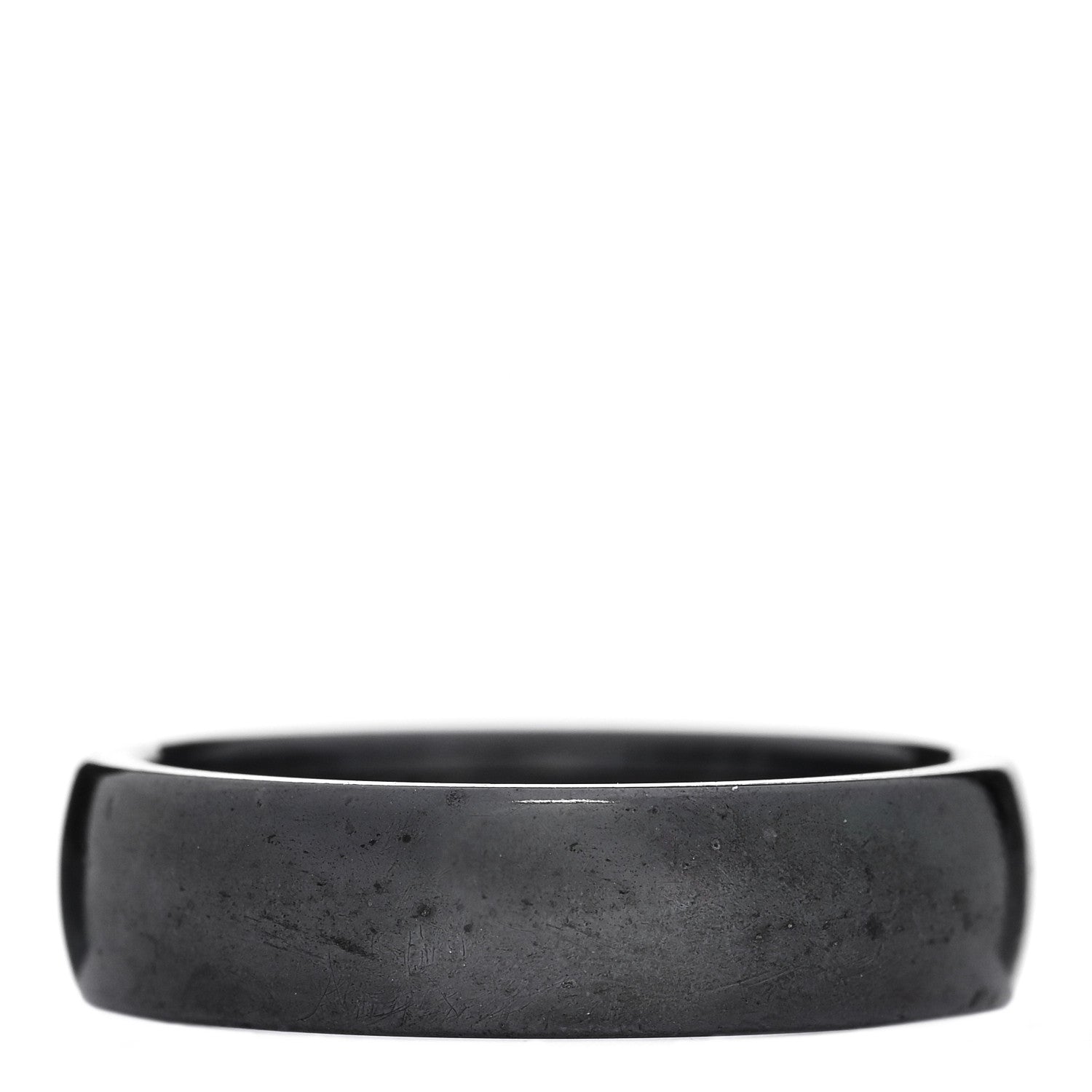 David Yurman Black Titanium 6mm Classic Band Ring 61 9.5 1 of 5