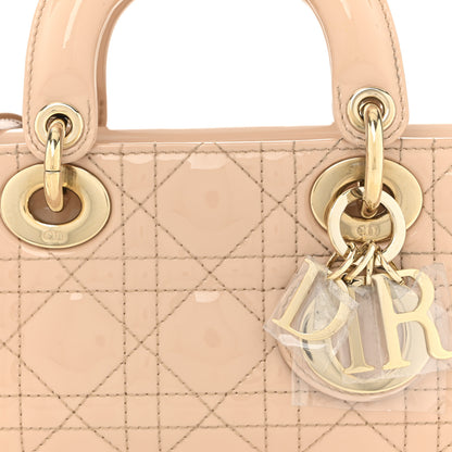 Christian Dior Patent Cannage Small Lady D-Joy Beige 7 of 9