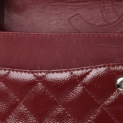 Chanel Patent Caviar Quilted 2.55 Reissue 226 Flap Red 7 of 9
