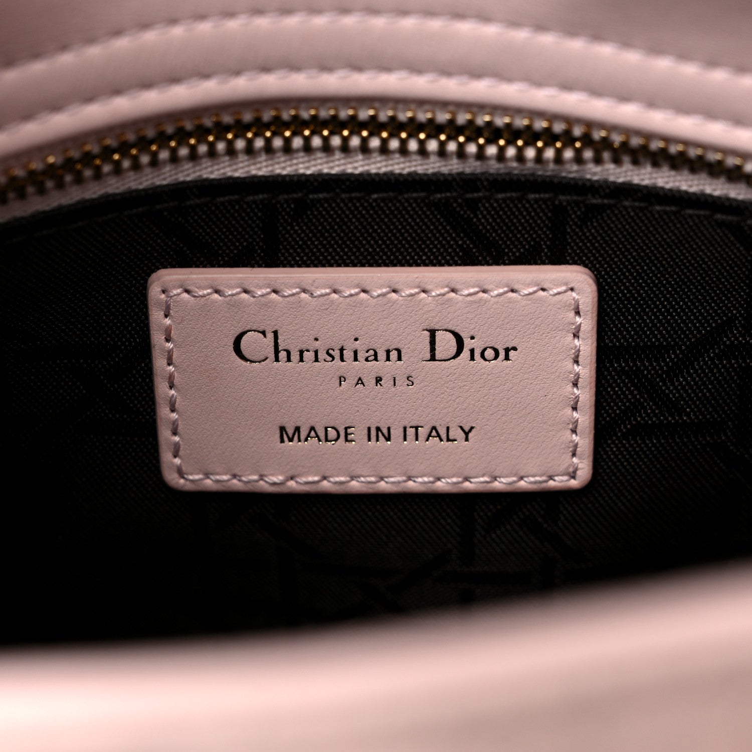 Christian Dior Lambskin Cannage Small My ABCDior Lady Dior Light Pink 6 of 10