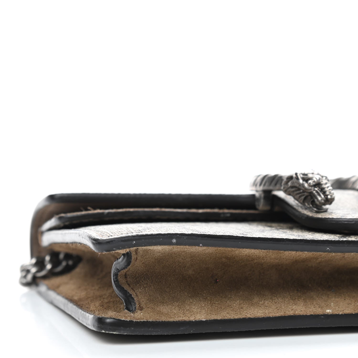 Gucci GG Supreme Monogram Super Mini Dionysus Shoulder Bag Taupe 8 of 11