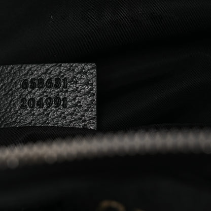 Gucci Econyl Nylon Monogram Off The Grid Sling Backpack Black 7 of 10