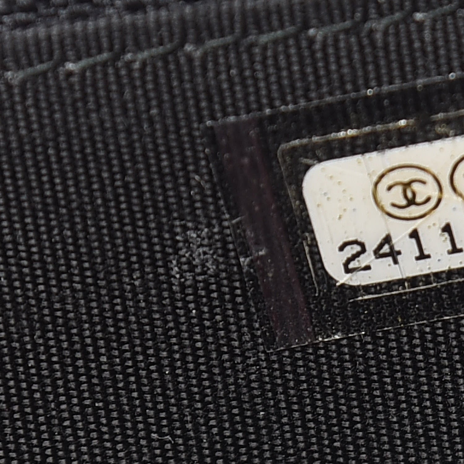 Chanel Calfskin Quilted Small Diamond CC Zip Around Wallet Black 8 of 8