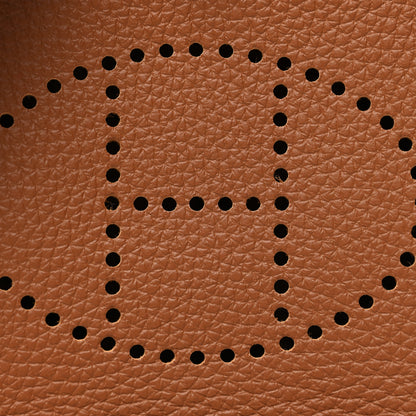 Hermes Taurillon Clemence Evelyne TPM Gold 8 of 11