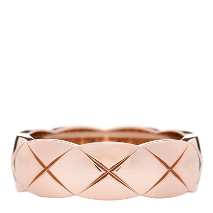 Chanel 18K Beige Gold Small Coco Crush Ring 58 8.5 1 of 7