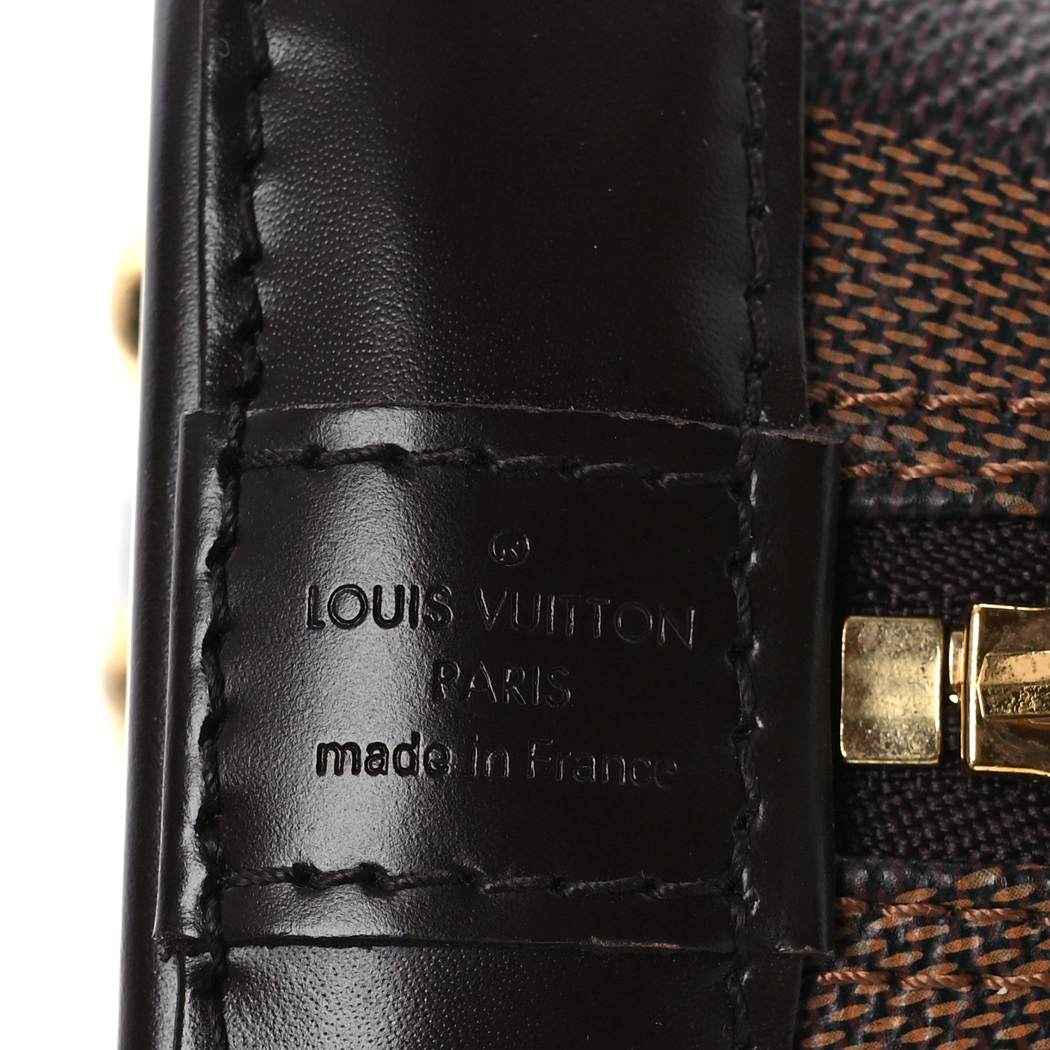 Louis Vuitton Damier Ebene Alma BB 7 of 14