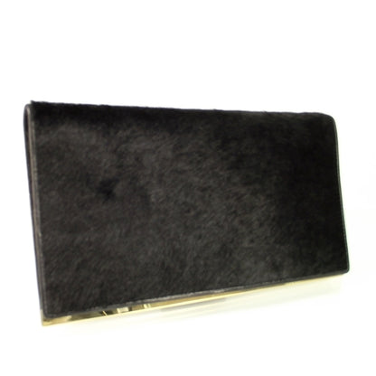 Gucci Pony Hair Wallet Organizer Black 2 of 8