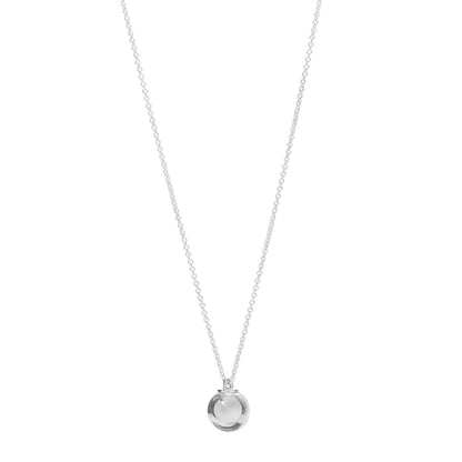 Tiffany Sterling Silver 12.75mm HardWear Ball Pendant Necklace 1 of 7