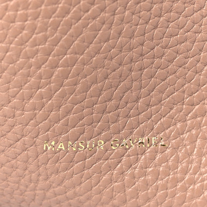 Mansur Gavriel MANSUR GAVRIEL Pebbled Calfskin Soft Mini Bucket Bag Biscotto 6 of 9