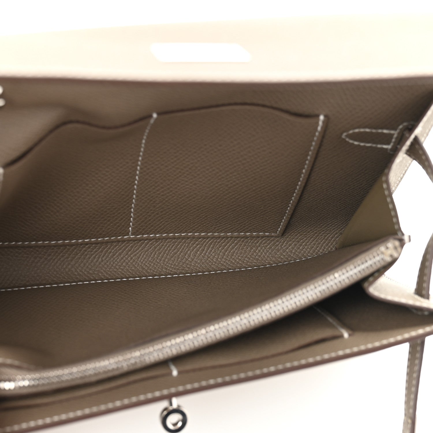 Hermes Epsom Kelly Wallet To Go Etoupe 5 of 13