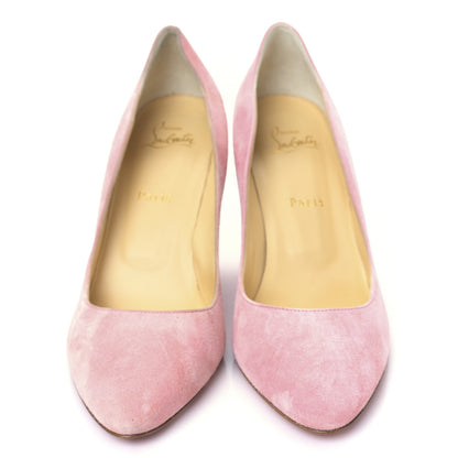 Christian Louboutin Veau Velours Tanja 40 Light Pink 2 of 7
