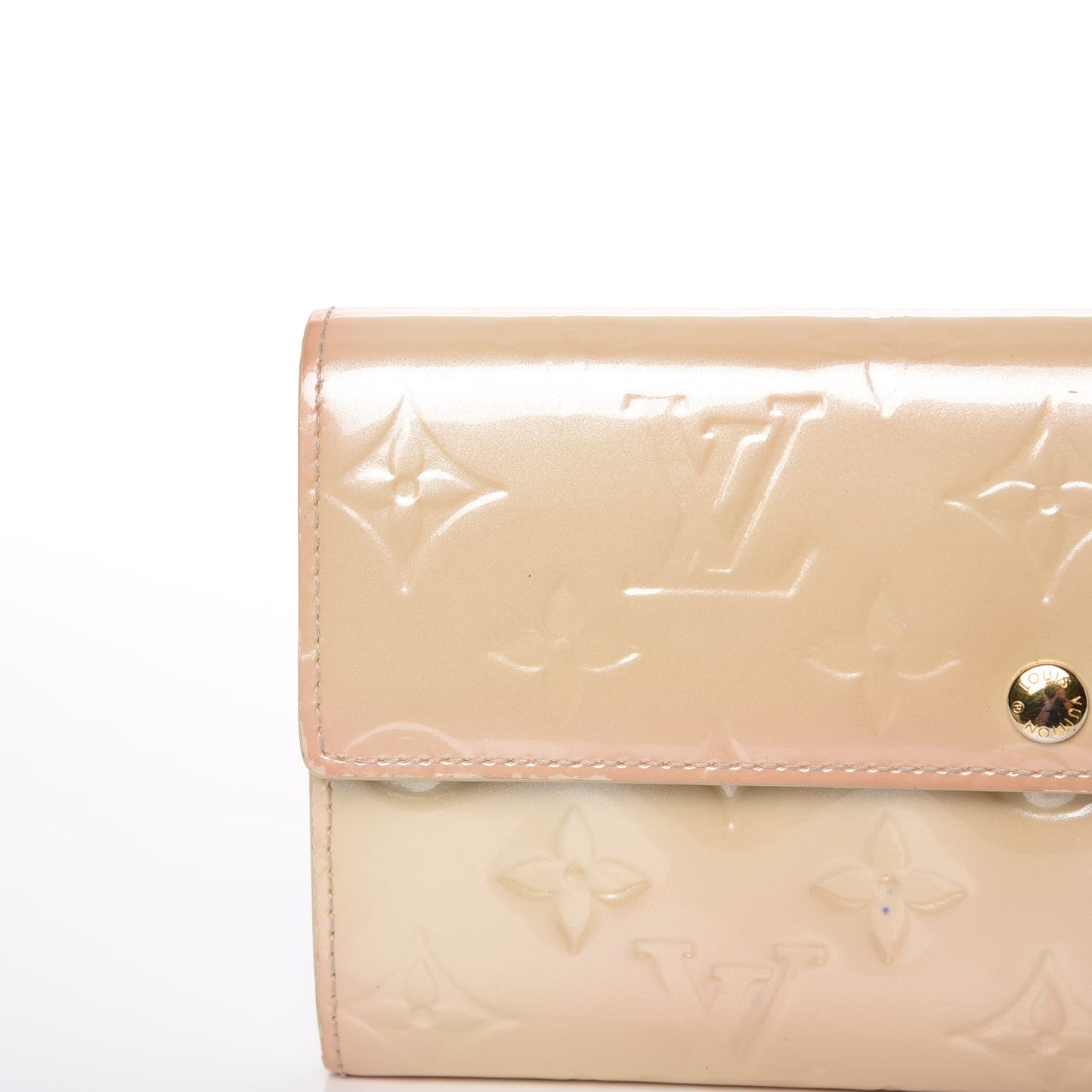 Vernis Sarah Wallet Rose Florentin
