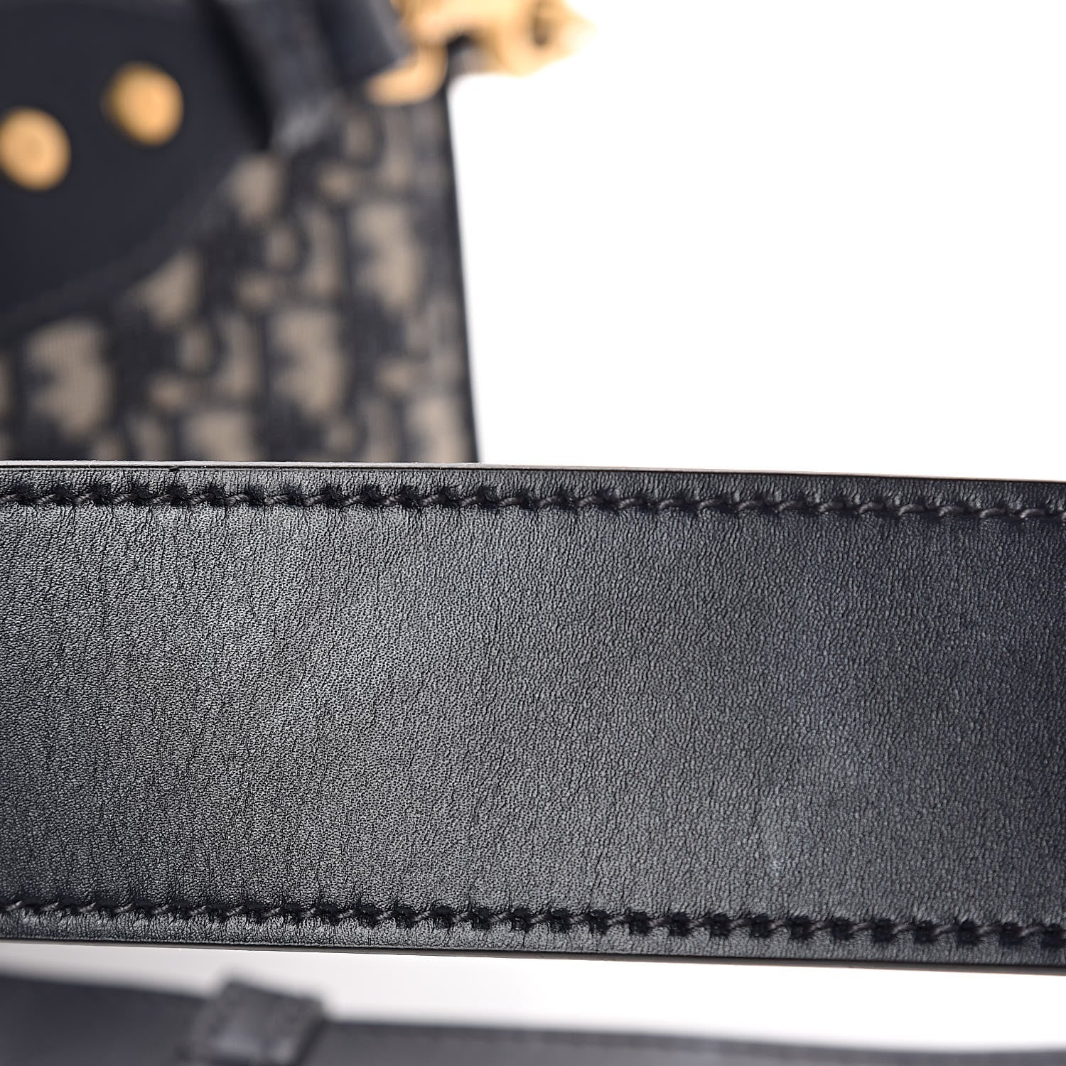 Christian Dior Oblique Square DiorAddict Flap Navy Blue 7 of 9