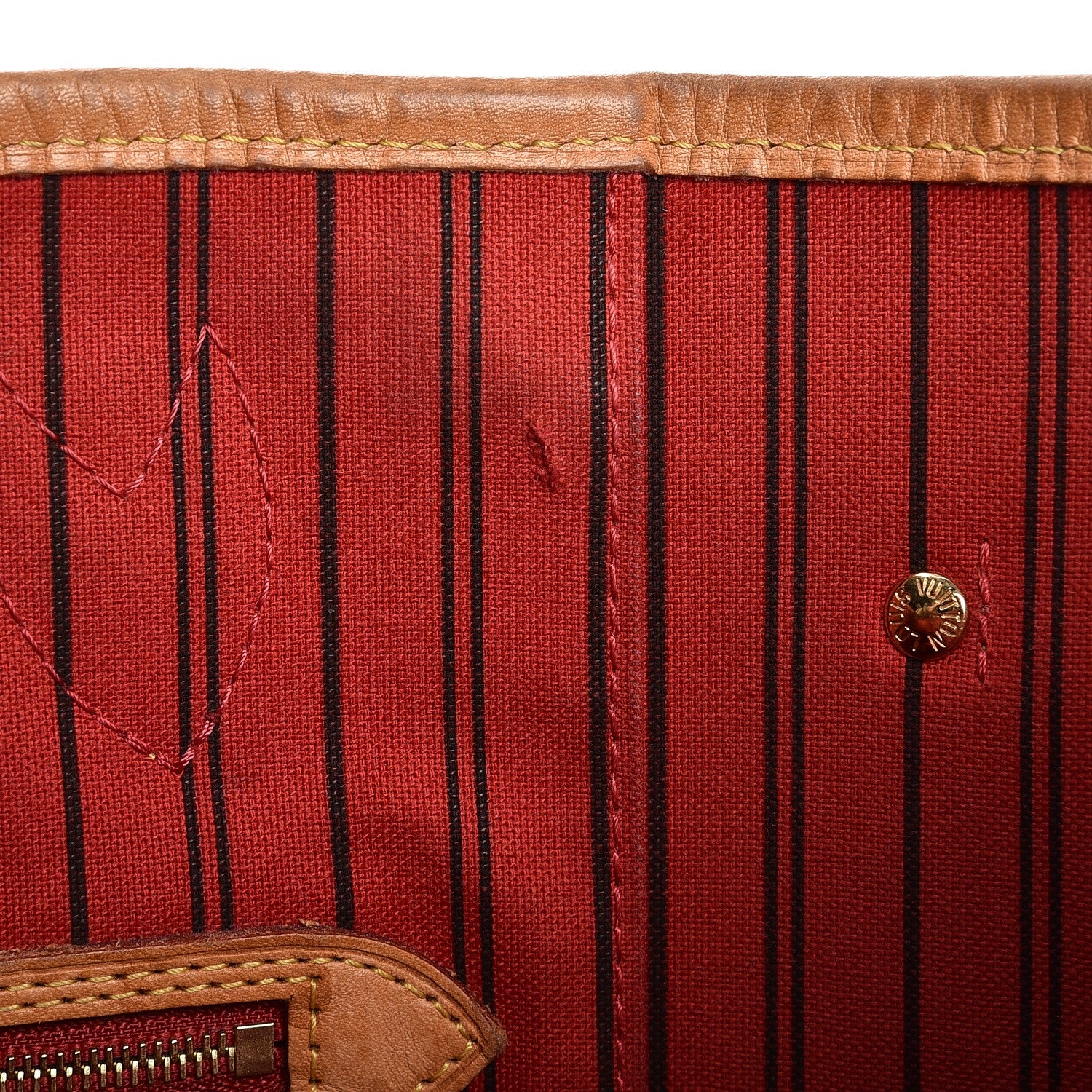 Louis Vuitton Monogram Neo Neverfull MM Cherry 9 of 19