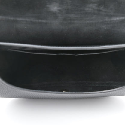 Christian Dior Grained Calfskin Large Bobby Flap Black 5 of 9