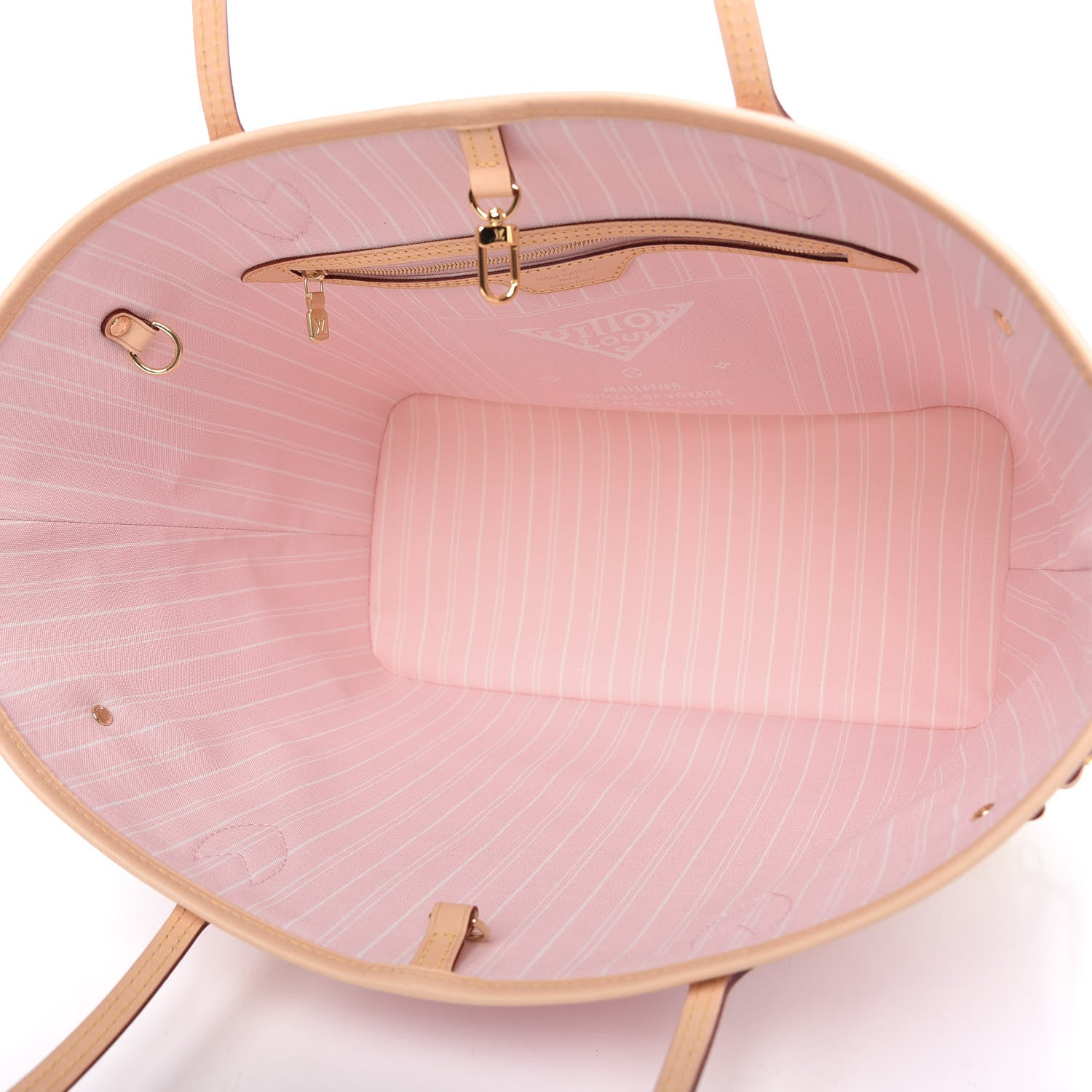 Louis Vuitton Monogram Giant By The Pool Neverfull MM Light Pink 5 of 9