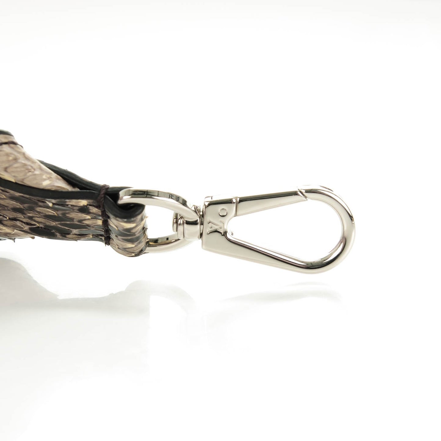 Snakeskin Bandouliere Shoulder Strap Natural