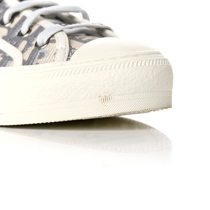 Christian Dior Canvas Oblique Walk'N'Dior Low Top Sneakers 36 Grey Stone 10 of 11