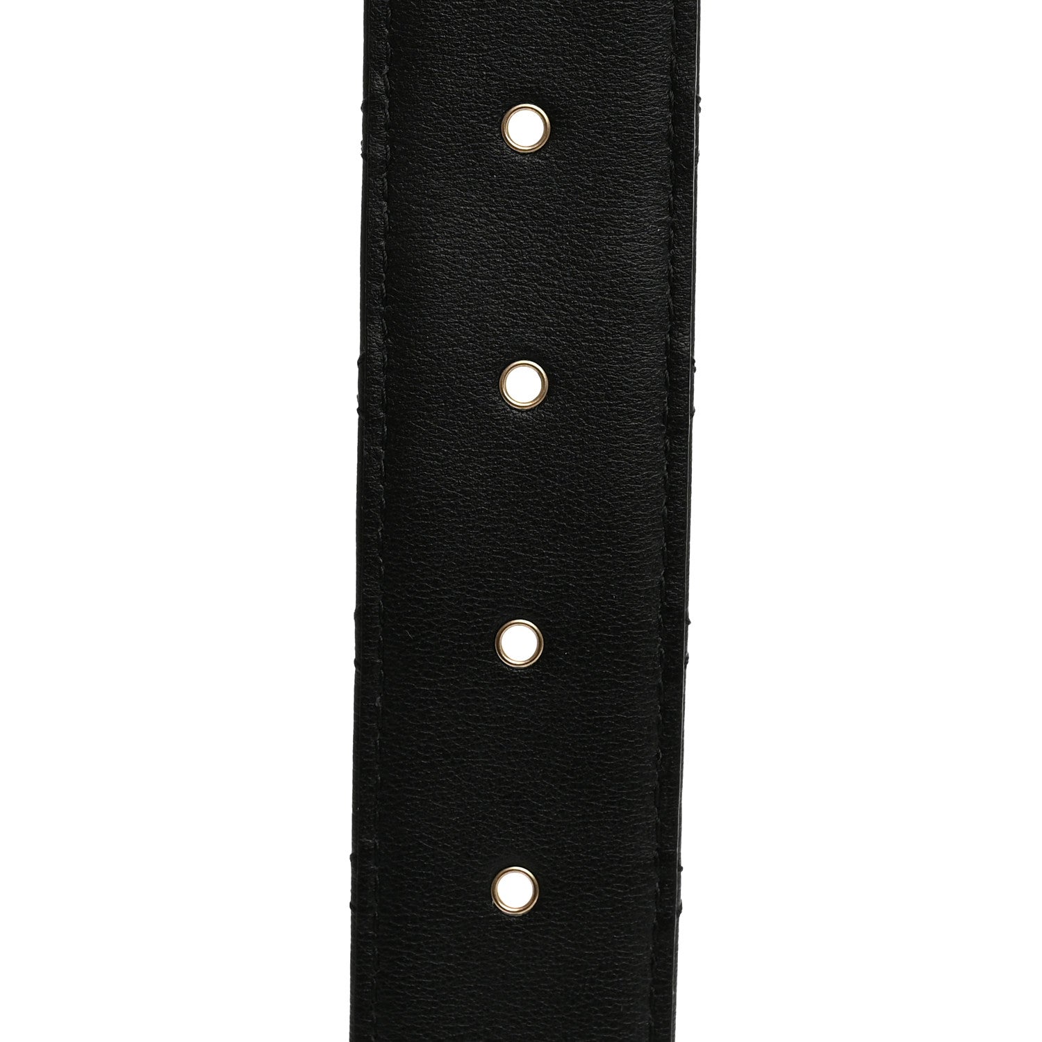 Chanel Calfskin Quilted CC Chain Belt 95 38 Black 5 of 5