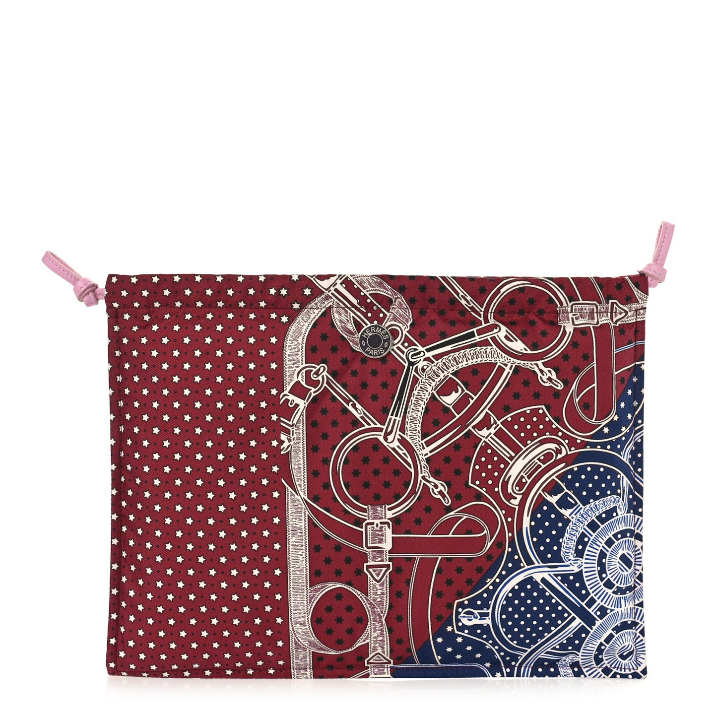 Swift Milo Silk Bandana Pilo Pouch Bordeaux Marine Mauve Sylvestre Rouge Sellier