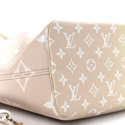 Louis Vuitton Monogram Giant Spring In The City Neverfull MM Sunset Kaki 9 of 10