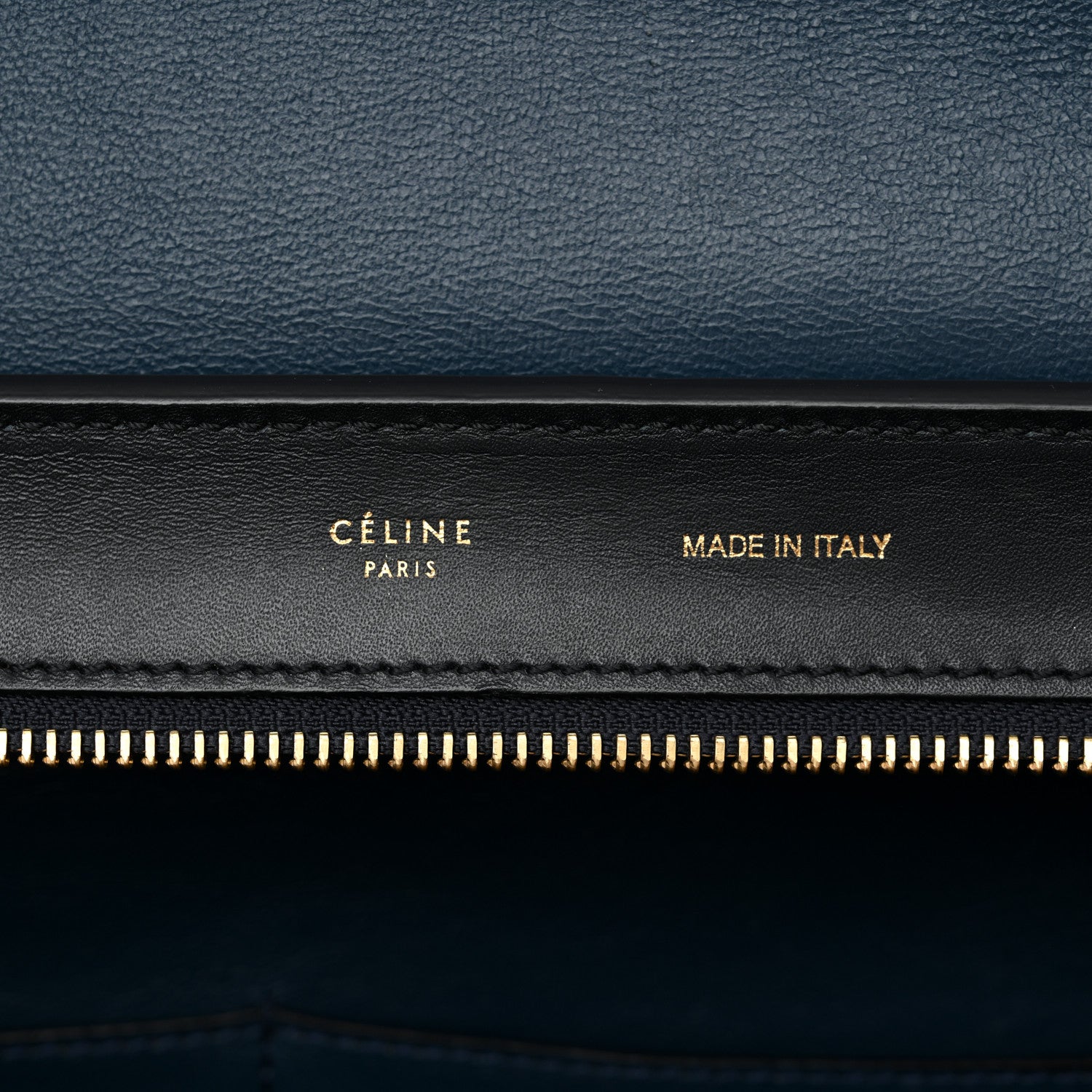 Celine Smooth Calfskin Medium Tri-Color Trapeze Ink 6 of 10