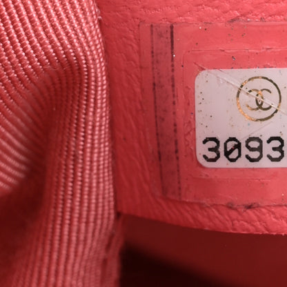 Chanel Lambskin Bucket Chain Drawstring Bag Pink 7 of 10
