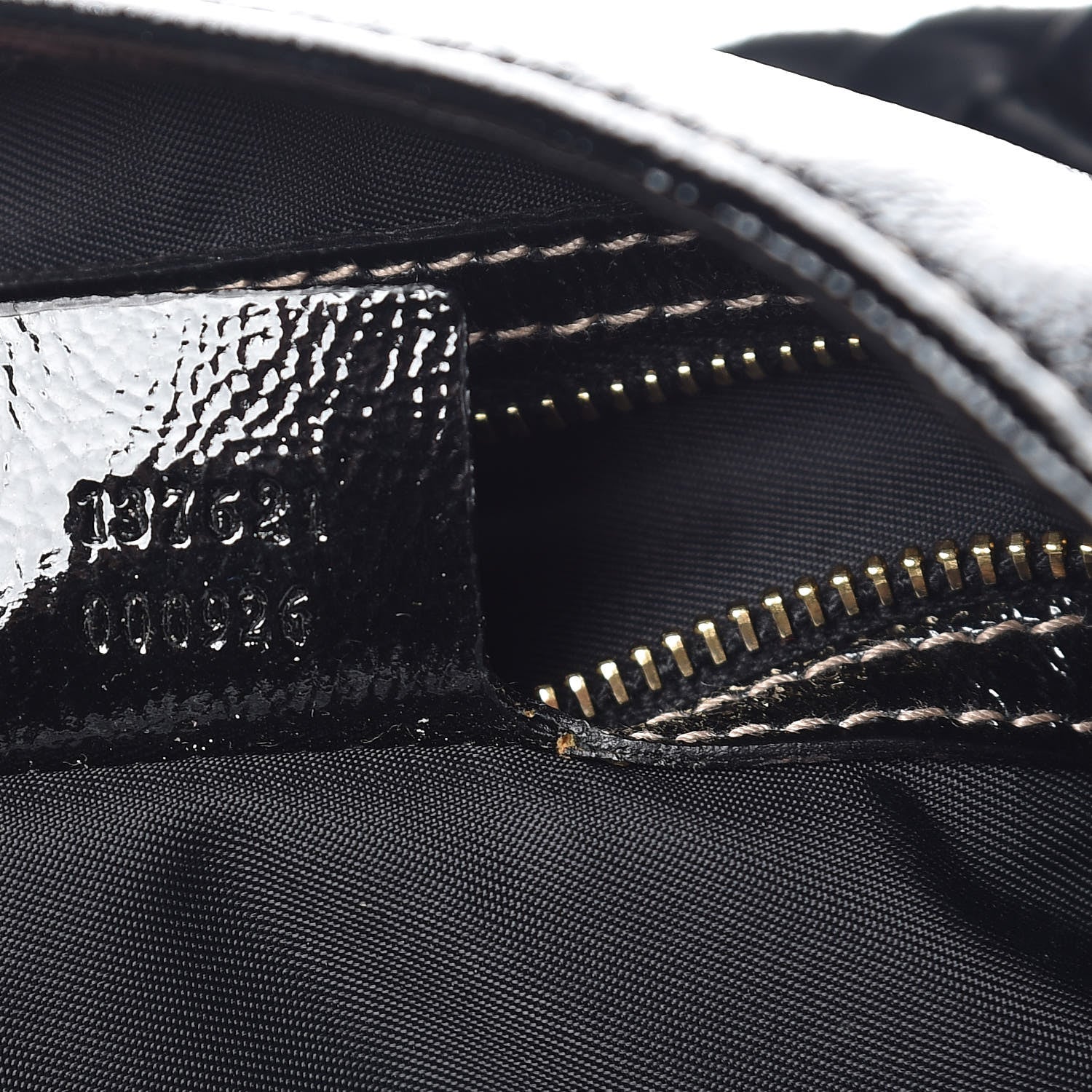 Gucci Patent Medium Pelham Shoulder Bag Black 7 of 11