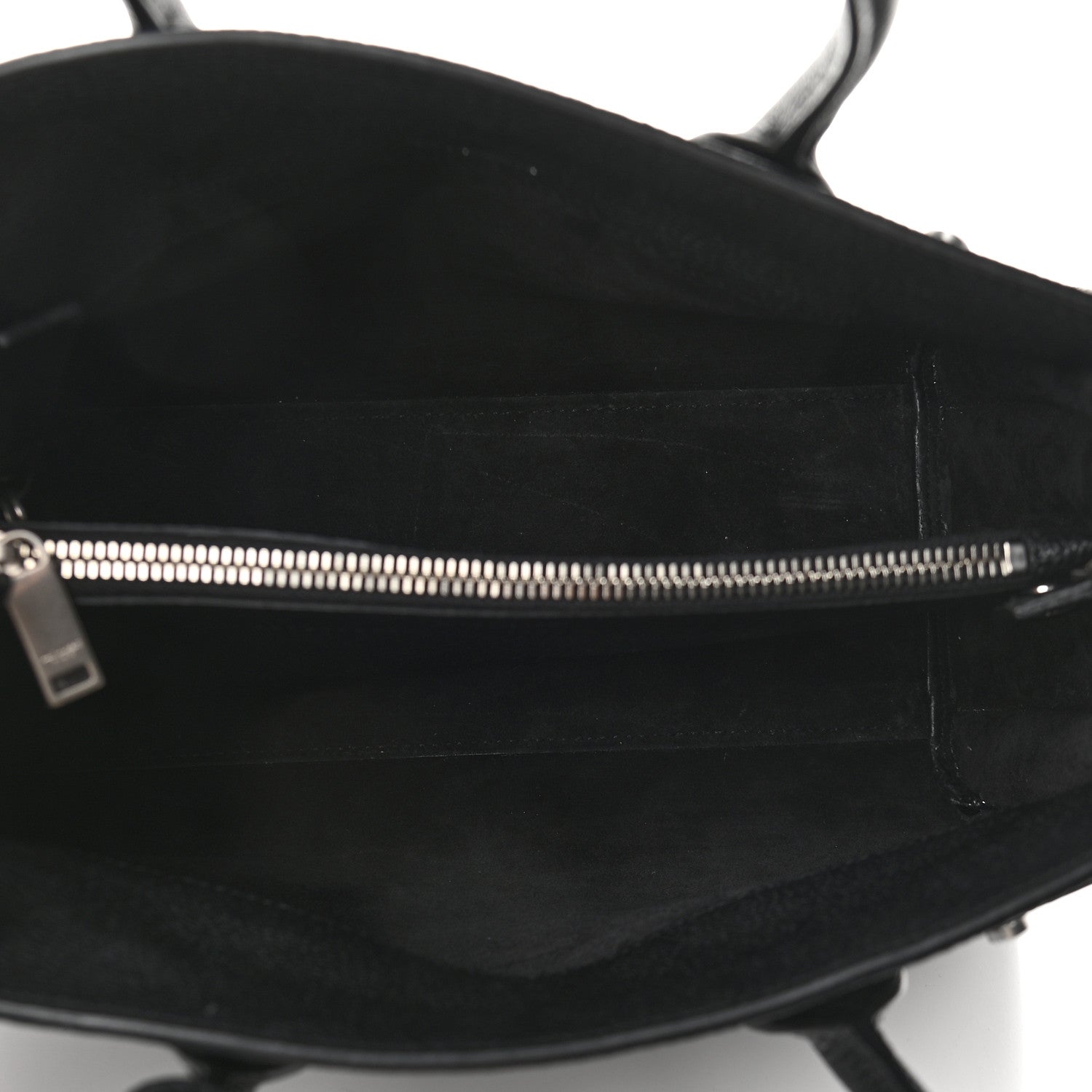 Saint Laurent Grained Calfskin Baby Sac De Jour Souple Black 5 of 8
