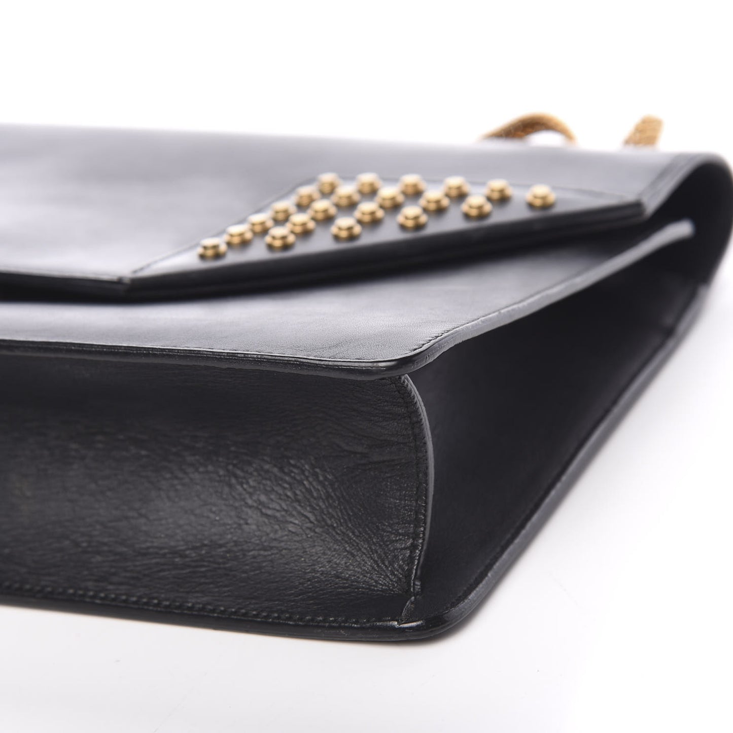 Calfskin Studded Medium Betty Black