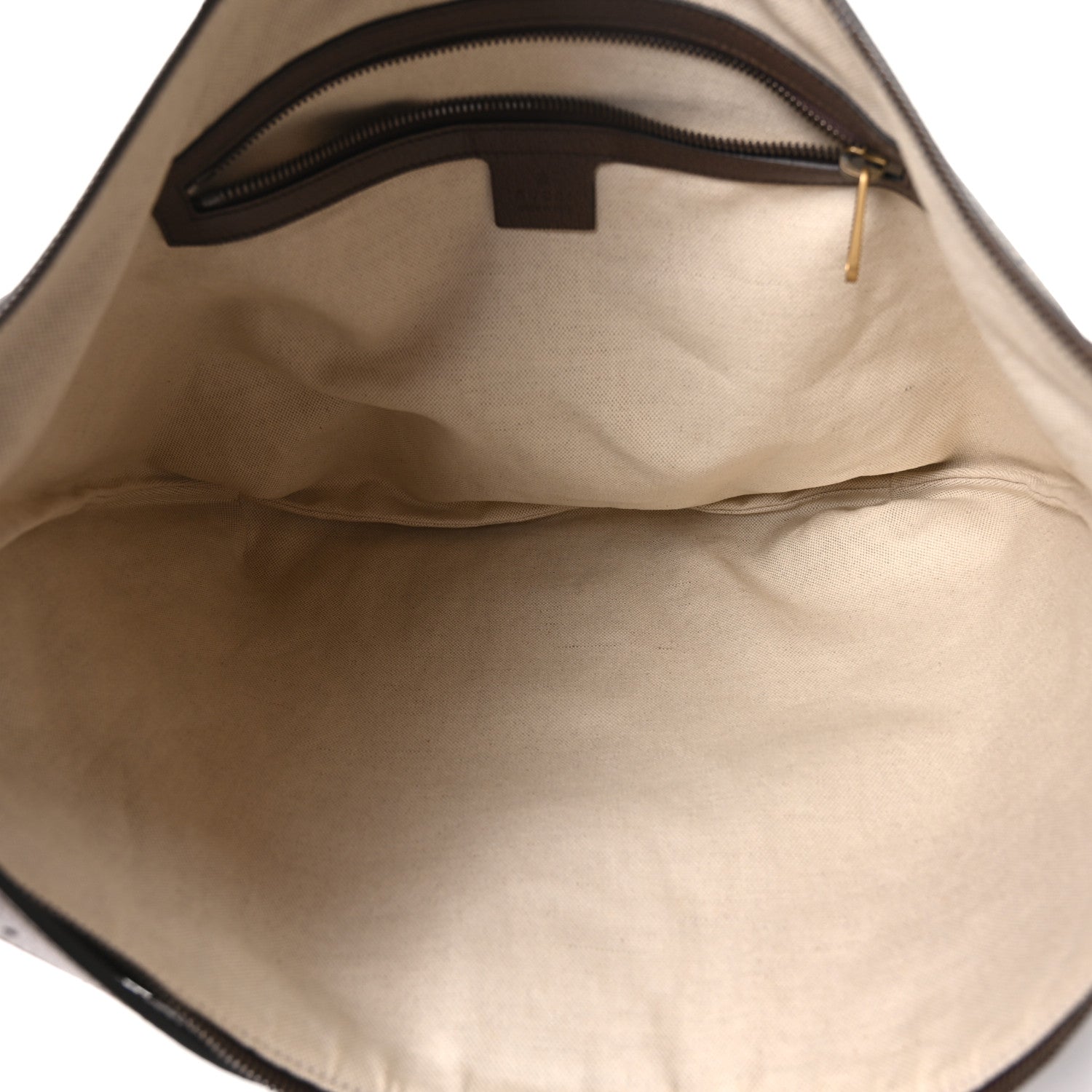 Gucci GG Supreme Monogram Web Ophidia Half Moon Hobo Brown 5 of 10
