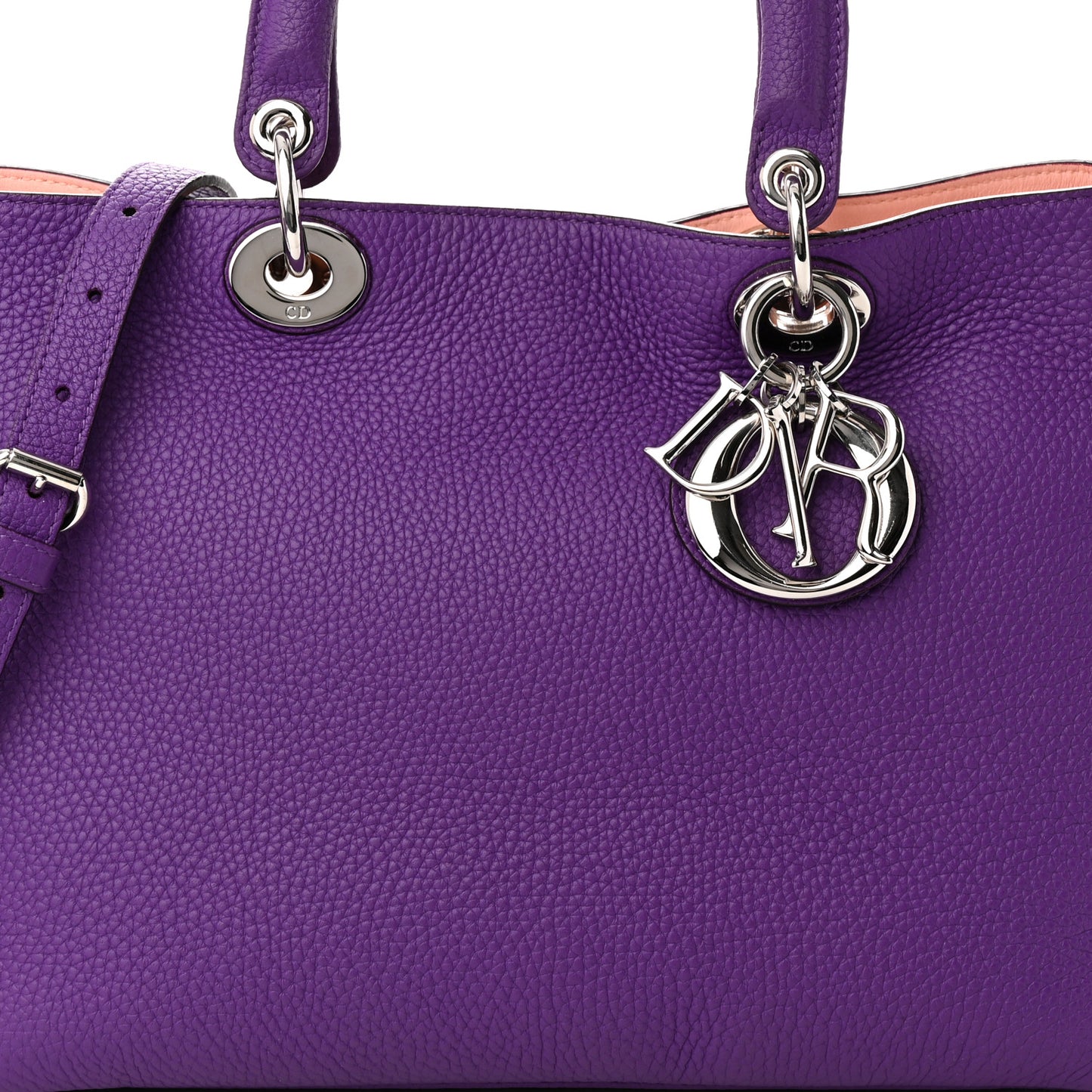 Bullcalf Medium Diorissimo Tote Purple
