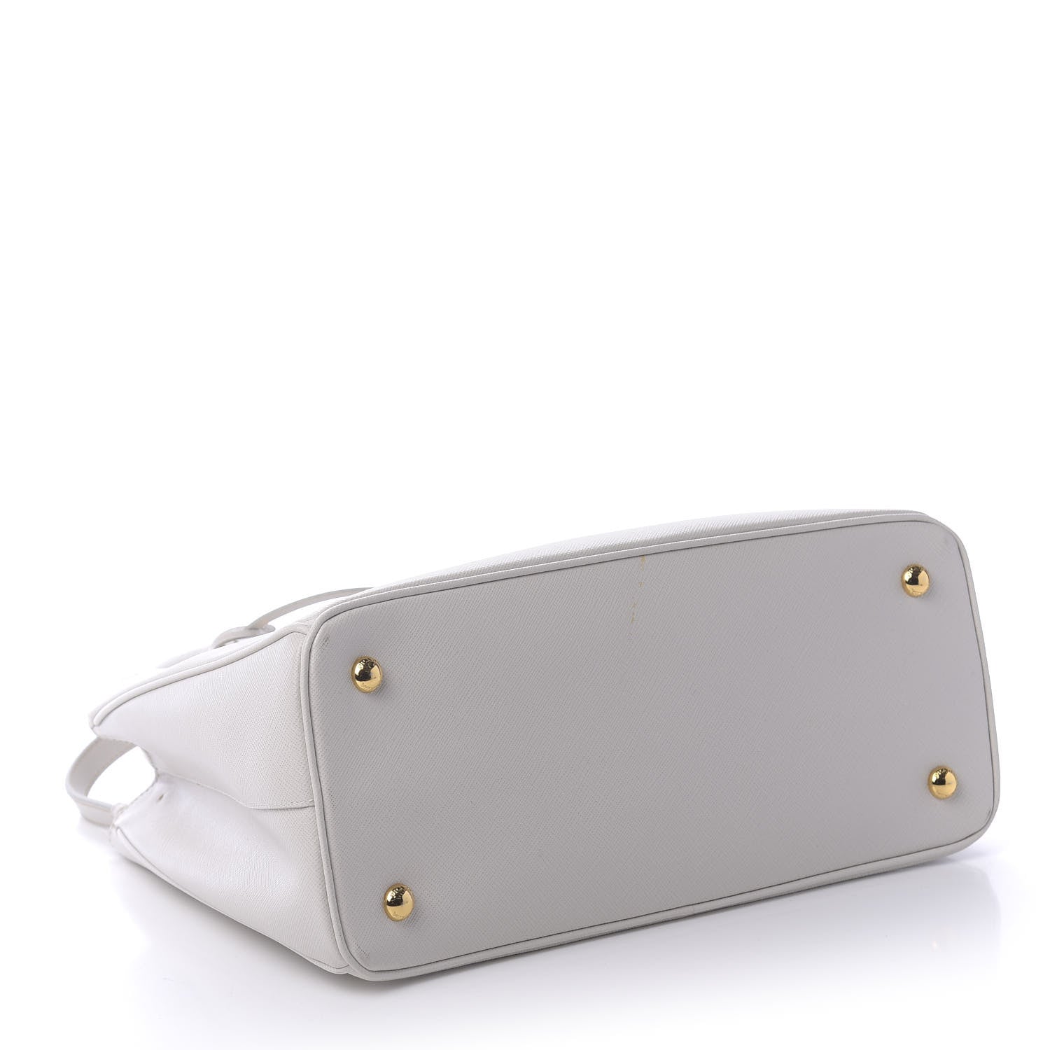 Prada Saffiano Lux Medium Tote Talco 4 of 9