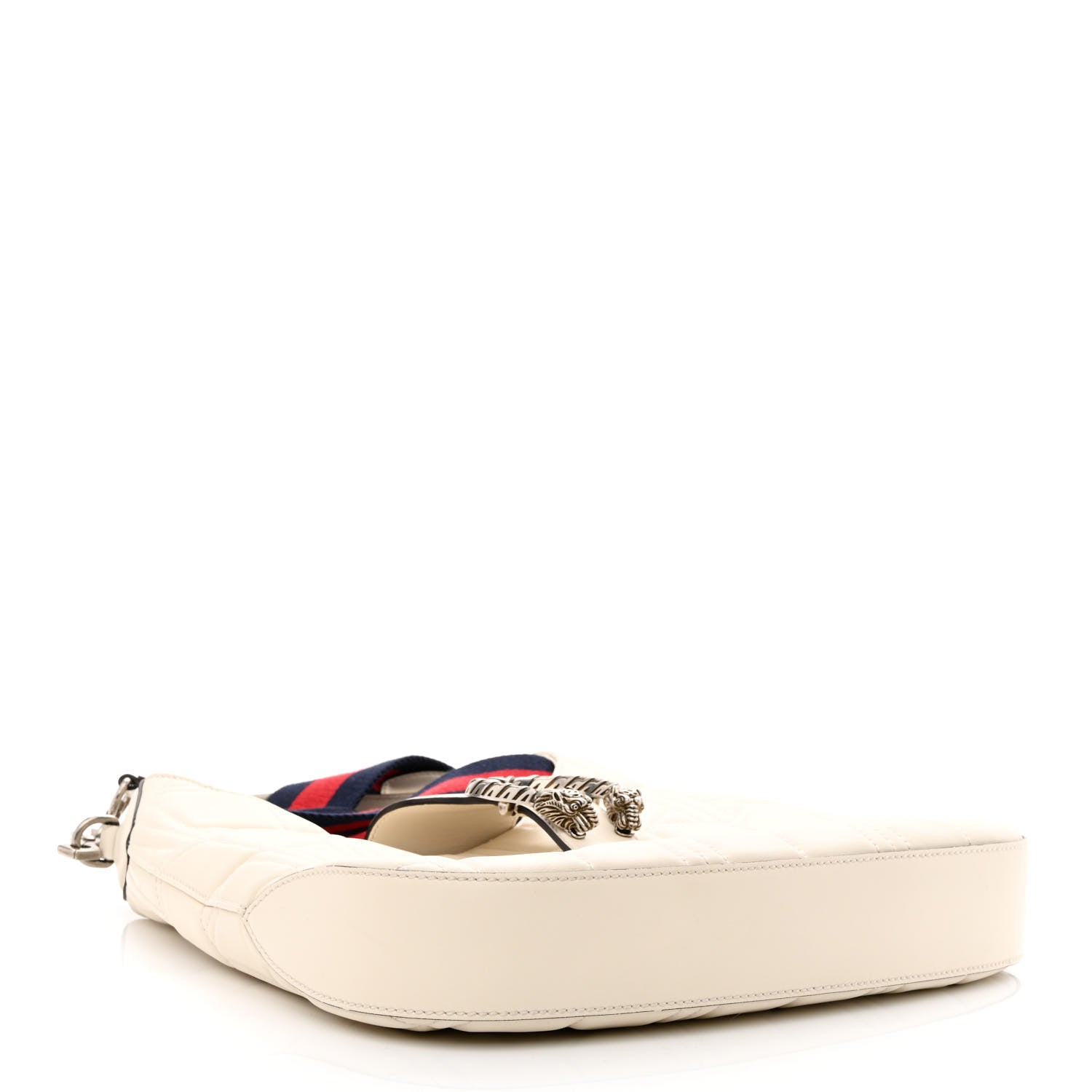 Gucci Calfskin Web Quilted Small Dionysus Hobo White 4 of 14