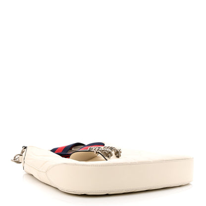 Gucci Calfskin Web Quilted Small Dionysus Hobo White 4 of 14