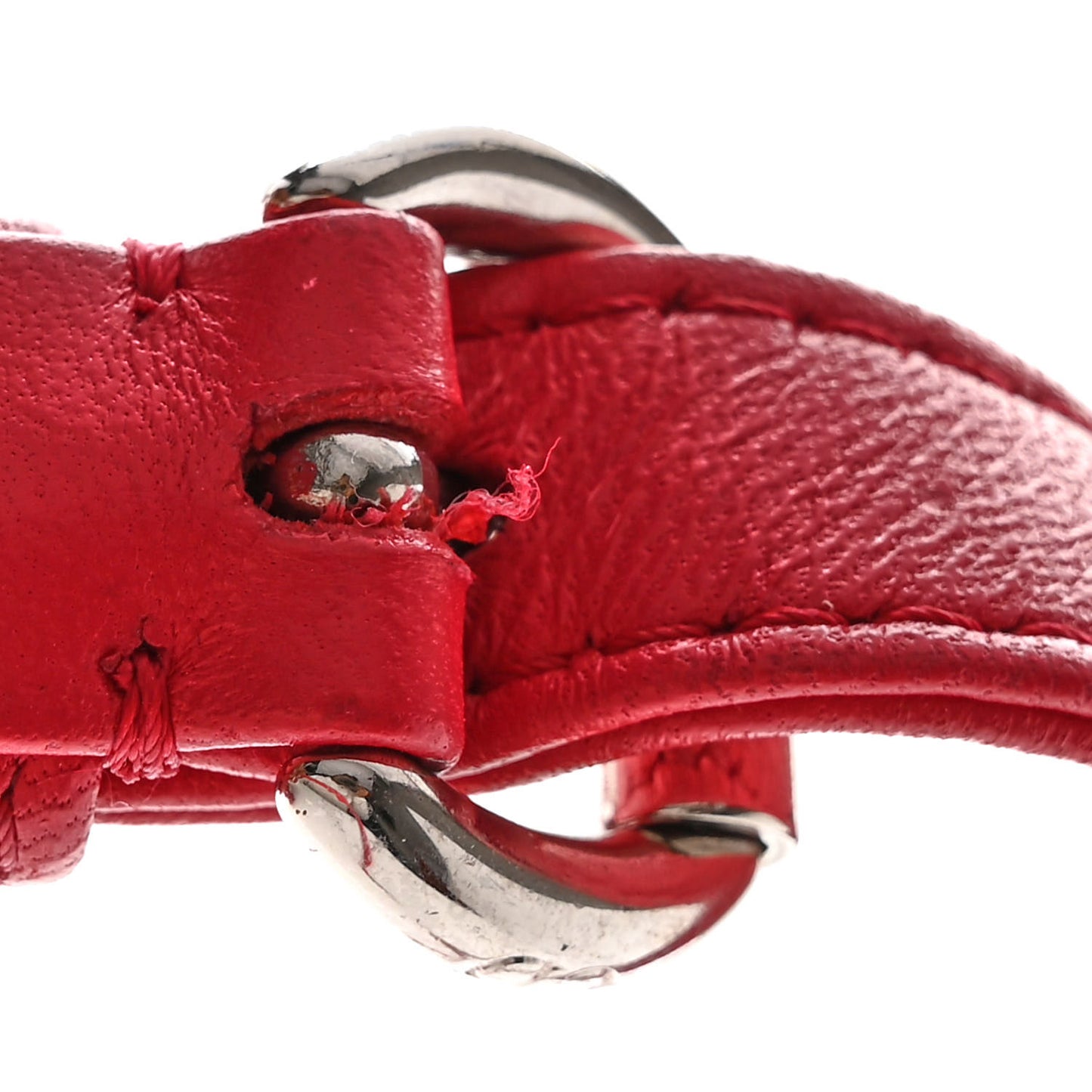 Lambskin Cannage Mini Lady Dior Red
