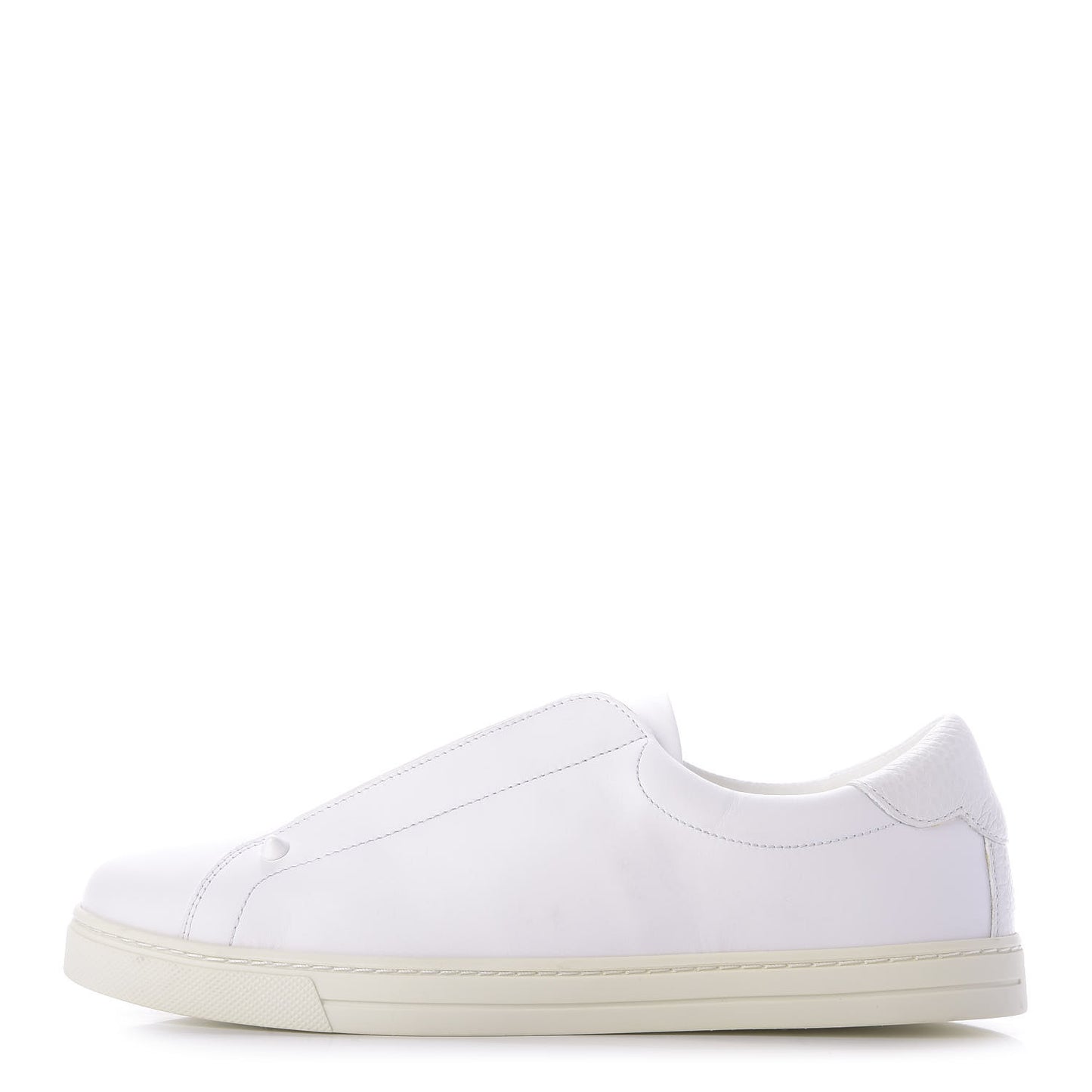 Vitello FF Rockoclick Slip On Sneakers 40 White