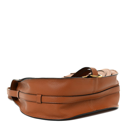 Chloe Calfskin Medium Marcie Round Crossbody Bag Tan 4 of 11