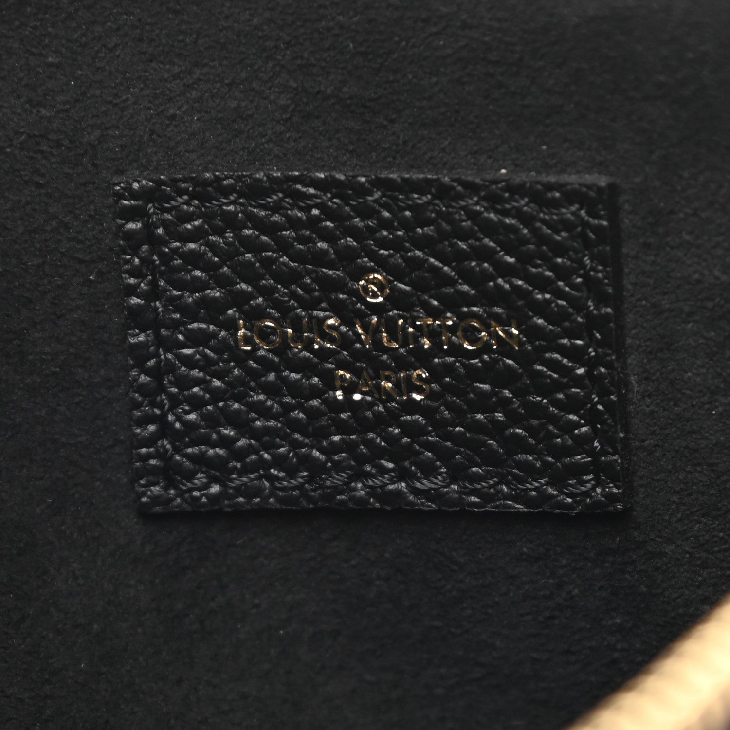 Louis Vuitton Empreinte Monogram Giant Multi Pochette Accessories Mini Pochette Black 6 of 6