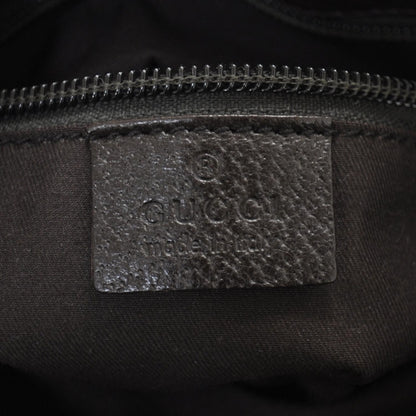 Gucci Monogram Flat Messenger Bag Ebony 7 of 8