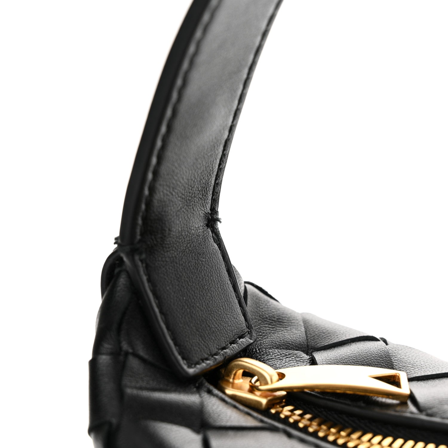 Bottega Veneta Calfskin Nappa Intrecciato Mini Wallace Black 11 of 13